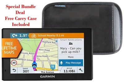 Garmin DriveSmart 50LM Sat Nav - Lebenslange UK- & Westeuropa-Karten - Bild 1 von 4