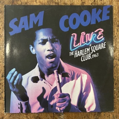 LP Sam Cooke - Live Harlem Square NL90454 Germany 1985 Funk Soul Rock Vinile - Image 1 of 4