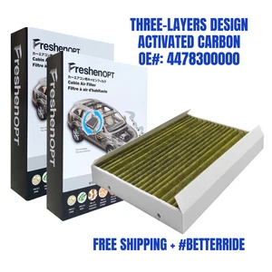 2PCS FreshenOPT 3-Layer Cabin Filter for Sprinter 1500 2500 3500 OE:4478300000 - Picture 1 of 8