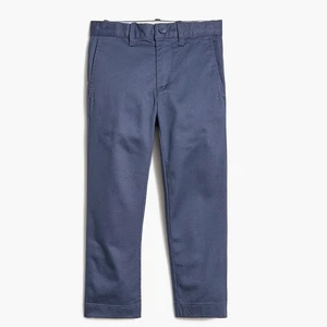 NWT Crewcuts J. Crew Skinny-Fit Pants in Flex Chino Overcast Blue Boy's Size 7 - Picture 1 of 9