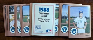 1988 ProCards Stockton Ports - You Pick 1 - Minor League A Milwaukee Brewers - Picture 1 of 57