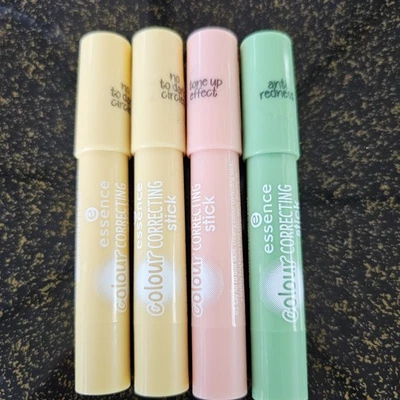 4 Sticks Essence Colour Correcting Stick Tone Up Effect No to Dark Circles Anti - Image 1 of 3