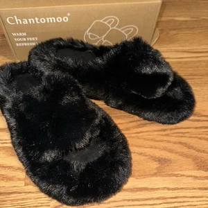 Women'S Slippers Memory Foam House Bedroom Slippers for Women Fuzzy Plush Comfy - Picture 1 of 3