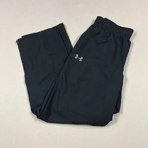 Under Armour Black Training Gym Casual Track Pants Mens Medium M W32" L32" - Picture 1 of 11