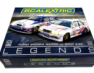 Scalextric 1/32 Ford Sierra RS500 vs BMW E30 BOX ONLY - Picture 1 of 11