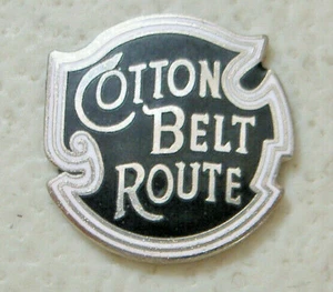COTTON BELT ROUTE~TOP FOR RAILROAD TIE TAC PIN - Bild 1 von 3