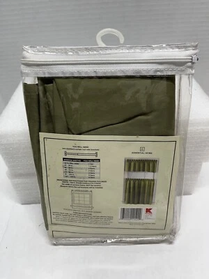 Essential Home смесь и матч одна пара ярус занавески 60 «ширина x 36» длинный шалфей - Изображение 1 из 3