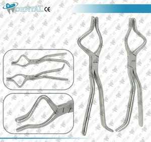 ROWE DISIMPACTION FORCEPS LEFT & RIGHT 23CM SET OF 2 PIECES CE - Picture 1 of 5