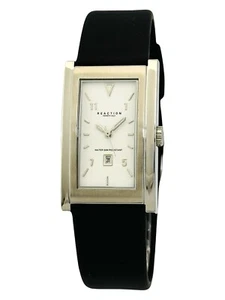 Reaction By Kenneth Cole RK1002 Watermark White Dial Polyurethane Strap Watch - Picture 1 of 20