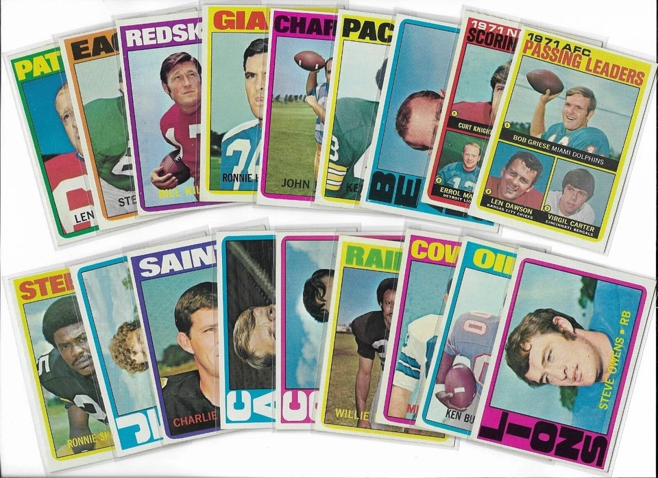 1972 Topps Football Singles     Complete Your Set  Big Selection   Free Shipping - Image 1 of 1