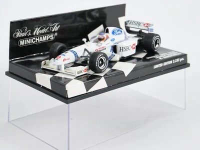 Minichamps 1/43 Stewart Ford 1998 Launch Version Barrichello 430 980088 Limited - Image 1 of 4