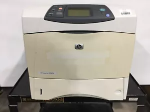 HP LaserJet 4240N Monochrome Workgroup Laser Printer Q7785A Toner Fair Condition - Picture 1 of 10
