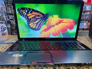 Toshiba S875-S7136 Basic Gaming Laptop, 17.3", i7-3630QM, 8GB RAM, 500GB SSD - Picture 1 of 12