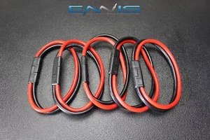 (5) ARNÉS DE CABLES POLARIZADO CABLE CALIBRE 12 DESCONEXIÓN RÁPIDA 2 PINES 10"" AQK-12-12BG - Imagen 1 de 4