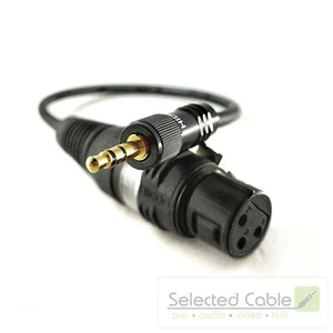 Microphone Cable 10m 3,5mm Mini Jack To XLR (W) Trs Adapter Cable DSLR Camera - Picture 1 of 4