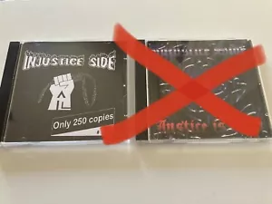 INJUSTICE SIDE “Demo 1999” CD Rac Oi Punk Peggior Amico Adl 122 Nabat Skin Italy - Picture 1 of 2