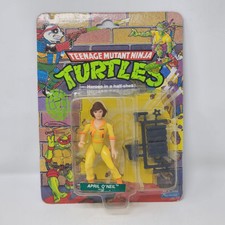 Playmates Teenage Mutant Ninja Turtles TMNT French/ Canadian April O'Neil 1990