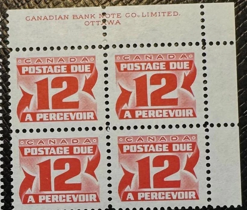 CANADÁ Nº J36ii, POSTEO VENCIDO 3ª EDICIÓN, PAPEL LF, UR, VF MNH, CV 25.00 (KF663b) Foto 1 de 1