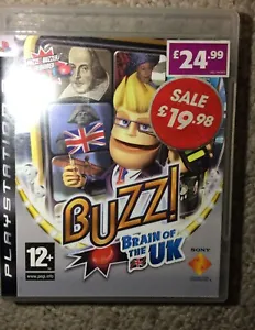 Buzz Brain of the UK -- Playstation 3 PS3  - Picture 1 of 1