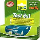 Tetra Pond Quick Water Test Kit 6 In 1 Ph N02 Nitrite No3 Nitrate Kh Gh Cl2