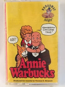 Annie Warbucks Original Cast Recording Album Cassette Tape NEW SEALED - Picture 1 of 8