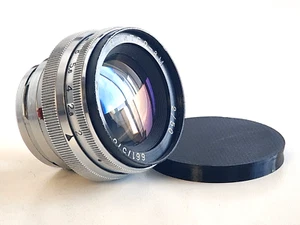Jupiter-8M 50mm F/2, USSR Lens For Kiev, Contax RF mount! s/n: 6617578 - Picture 1 of 8