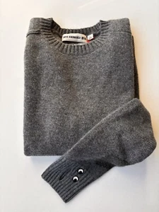 Anya Hindmarch X Uniqlo Cashmere Jumper- Grey- Size S - Picture 1 of 11