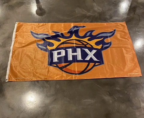 2014 Phoenix Suns 35x60 Flag Man Cave Banner USA Basketball Dorm By Wincraft Cover