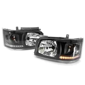 Head Lights Lamps LED Line JDM Custom for Toyota HIACE 200 Series Type 1 2 wide - Picture 1 of 5