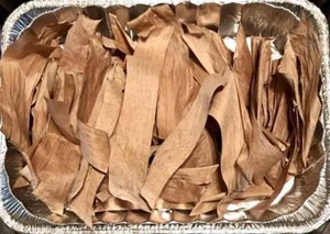 Dried Banana Leaf's Anti Bacteria Relieve stress Fish Aquarium 100 gm 350 pcs - Picture 1 of 2