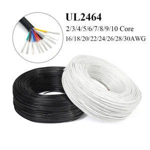 UL2464 Flexible mehradrige ummantelte Signalleitung Stromkabel 16-30AWG 2-10 Adern - Bild 1 von 18