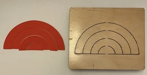 AccuCut Stanze REGENBOGEN #1 (R1020L) groß 5" x 6" - Bild 1 von 6