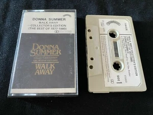DONNA SUMMER WALK AWAY BEST OF 1977-1980 RARE NEW ZEALAND RELEASE CASSETTE TAPE - Picture 1 of 4