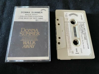 DONNA SUMMER WALK AWAY BEST OF 1977-1980 RARE NEW ZEALAND RELEASE CASSETTE TAPE - Image 1 of 4