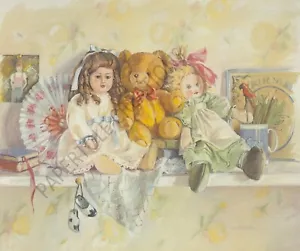 Paper tole Kit-LB8-Rosenstiels-RDM-840/510 Nursery Friends - Picture 1 of 1
