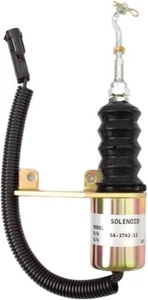 Solenoide de parada de apagado 12V para Cummins SA-3742-12 3974947 - Imagen 1 de 5
