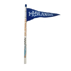 Souvenir Pencil Pennant 1000 Islands Region Spanning US & Canada 8" Tall Unused - Picture 1 of 5