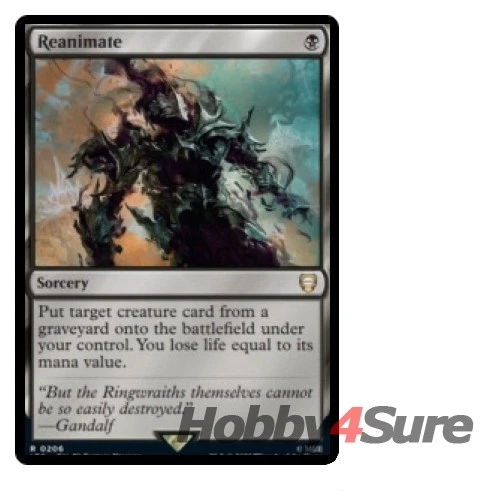 Reanimate M/NM Magic MTG The Lord Of The Rings: Tales Of Middle-earth Commander - Image 1 of 1