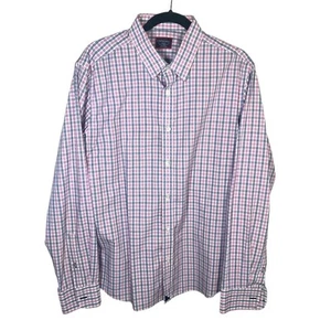 UNTUCKit Large Pink Pattern Slim Fit Button-Down Dress Shirt - Picture 1 of 3