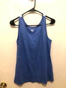 Camiseta sin mangas Lands End para mujer mediana 10-12 azul - Imagen 1 de 2