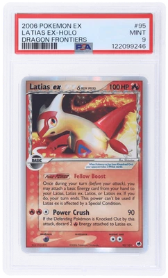 2006 Pokemon Ex Dragon Frontiers Latias Ex Holo #95 PSA 9 - Image 1 of 2