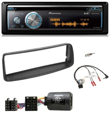 Pioneer Lenkrad DAB USB CD Bluetooth Autoradio für Peugeot 206 CC 2003-2008 - Bild 1 von 4
