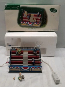 Dept 56 Christmas in City Ballpark Bleachers Portami fuori al gioco della palla funziona - Foto 1 di 15