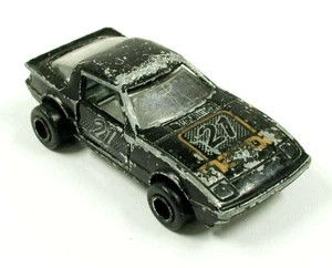 Majorette 257 Mazda RX7 Negro 1/56 Vintage Diecast Francia - Ropa de juego pesada - Imagen 1 de 3