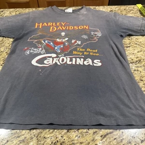 Vintage Harley Davidson The Best Way To See The Carolinas Gr. XL Einzelnaht - Bild 1 von 20