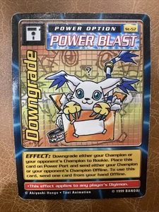 Bandai Digimon 1999 TCG Power Blast Downgrade, St-57, NH - Imagen 1 de 2