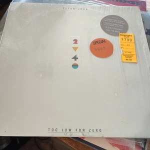 Elton John-Too Low For Zero -1983 Geffen GHS 4006-Vinyl Record LP - Picture 1 of 3