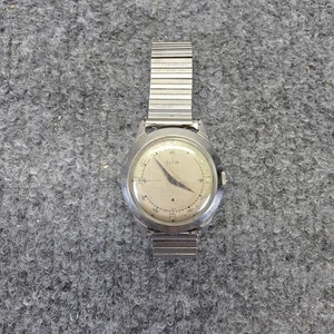 Vintage Elgin Shockmaster Wrist Watch Running - Picture 1 of 2