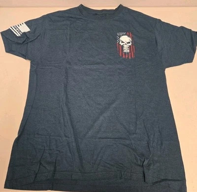 Camiseta Howitzer Clothing Línea Azul Talla L Foto 1 de 4