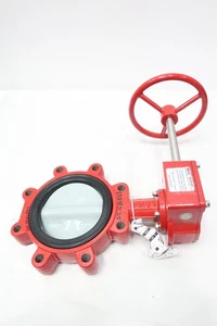 Bray 31 Flanged Iron Manual Butterfly Valve 6in 250 - Picture 1 of 8